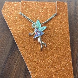 A girls fairy necklace